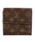 Louis Vuitton Bi-Fold Wallet, &pound;170, Accessories, Brown, Canvas, Back view